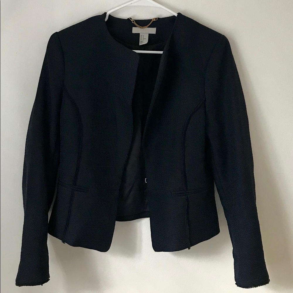 H&M Dark Blue Blazer